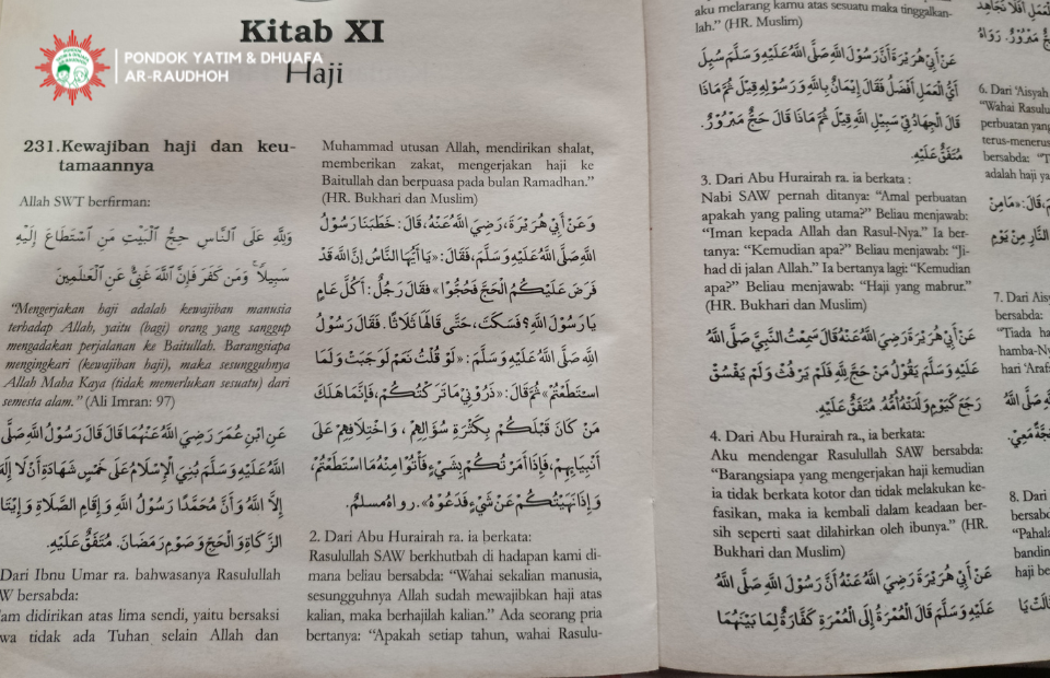 Ar-Raudhoh-Haji-dan-Keutamaannya